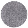 Kusový koberec Life Shaggy 1500 light grey kruh