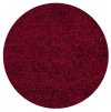 Kusový koberec Life Shaggy 1500 red kruh