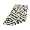 Kusový koberec Twin-Wendeteppiche 103129 schwarz creme