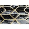 Běhoun Gloss 409A 82 3D cubes black/gold/grey