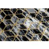 Běhoun Gloss 409A 82 3D cubes black/gold/grey