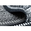 Kusový koberec Napkin black kruh