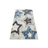 Dětský kusový koberec Petit Stars blue