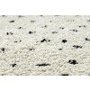 Kusový koberec Berber Syla B752 dots cream kruh