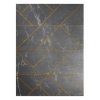 Kusový koberec Emerald geometric 1012 grey and gold