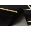 Kusový koberec Emerald geometric 1012 black and gold