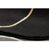 Kusový koberec Emerald geometric 1012 black and gold
