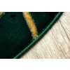 Kusový koberec Emerald 1020 green and gold kruh