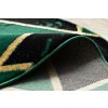 Kusový koberec Emerald 1020 green and gold kruh