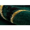 Kusový koberec Emerald 1020 green and gold kruh
