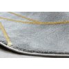 Kusový koberec Emerald 1022 grey and gold kruh