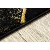 Kusový koberec Gloss 400B 86 3D geometric black/gold