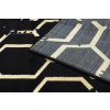 Kusový koberec Gloss BB407C C72 86 black/gold