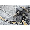 Kusový koberec Gloss 528A 58 3D mramor ivory/black
