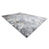 Kusový koberec Gloss 528A 58 3D mramor ivory/black