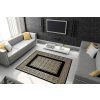 Kusový koberec Gloss 6776 86 greek black/gold