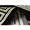 Kusový koberec Gloss 6776 86 greek black/gold