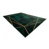 Kusový koberec Emerald 1022 green and gold