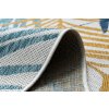 Kusový koberec Cooper Sisal Palm leaves 22258 ecru/navy