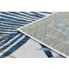 Kusový koberec Cooper Sisal Palm leaves 22258 ecru/navy