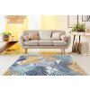 Kusový koberec Cooper Sisal Palm leaves 22258 ecru/navy