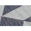 Kusový koberec Sion Sisal Triangles 22373 ecru/blue-pink