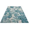 Kusový koberec Flair 105618 Tropical Leaves Turqouise