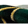 Kusový koberec Emerald 1022 green and gold kruh