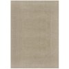 Kusový ručně tkaný koberec Tuscany Textured Wool Border Natural