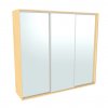 Šatní skříň FLEXI 3 se 3 zrcadly