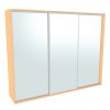 Šatní skříň FLEXI 3 se 3 zrcadly