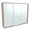 Šatní skříň FLEXI 3 se 3 zrcadly