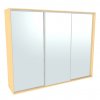 Šatní skříň FLEXI 3 se 3 zrcadly