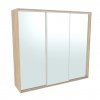 Šatní skříň FLEXI 3 se 3 zrcadly