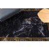 Kusový koberec Miro 51278.809 Marble black / gold