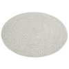 Kusový koberec Braided 105553 Light Melange kruh – na ven i na doma