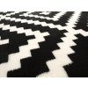 Kusový koberec Gloria new black / cream
