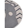 Dětský koberec Adventures 105964 Cream Grey kruh