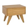 Noční stolek EDNA nízký buk