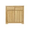DREWMAX KOMODA DEBOWA KD354 NATURALNY INT 3