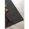 Běhoun Bouclé Jute 105976 Black (Rozměry koberců 80x200)