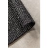 Běhoun Bouclé Jute 105976 Black (Rozměry koberců 80x200)