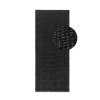 Běhoun Bouclé Jute 105976 Black (Rozměry koberců 80x200)