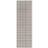 Běhoun Perles 106190 Cream Grey z kolekce Elle (Rozměry koberců 80x240)