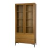 Vitrina MODERN velká (Odstín Buk rustikal)