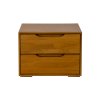 Noční stolek MODERN (Odstín Buk rustikal)