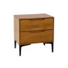 Noční stolek MODERN (Odstín Buk rustikal)