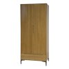 Šatní skříň MODERN (Odstín Buk rustikal)