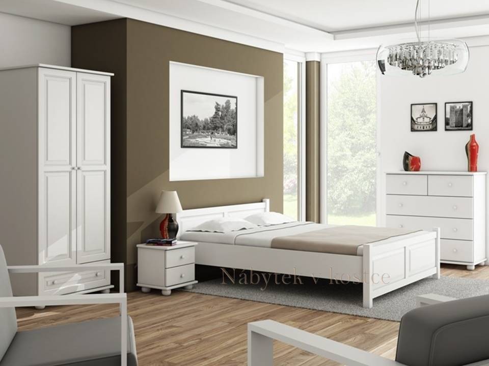 Bílý nábytek interiéru sluší