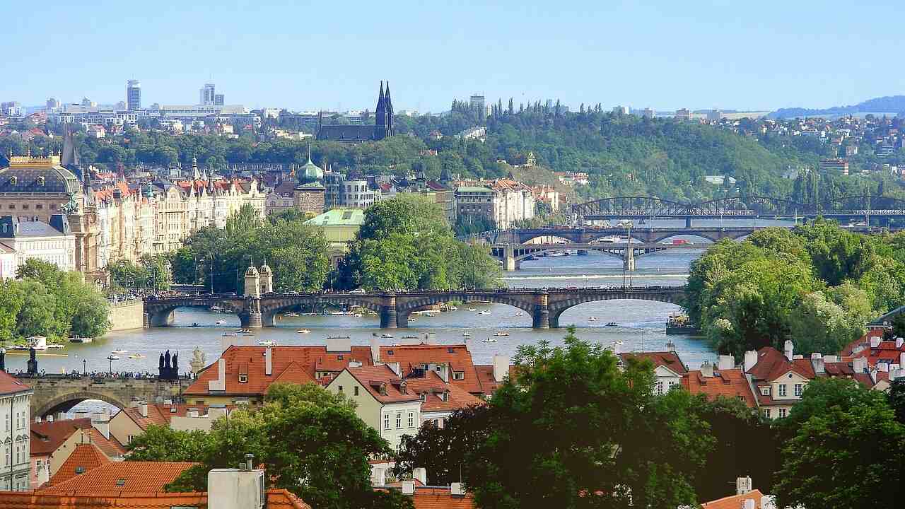 Praha, nejkrásnější město v Evropě